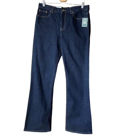 NWT Lauren Ralph Lauren Classic Bootcut Women’s blue Jeans Size 10 - Picture 2 of 16